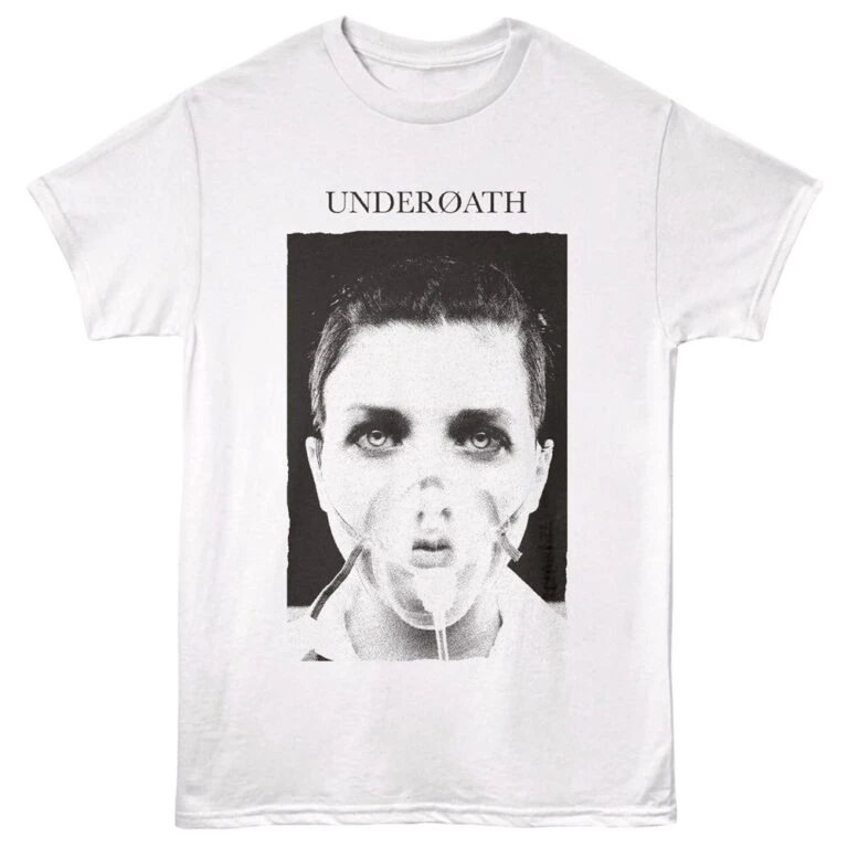 Underoath They're Only Chasing Safety Men's T Shirt White
