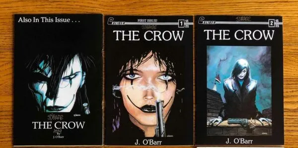 Crow comic covers